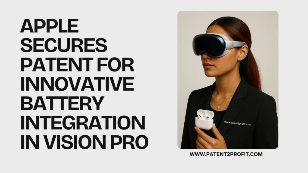 Apple Secures Patent for Innovative Battery Integration in Vision Pro 1 Apple Secures Patent for Innovative Battery