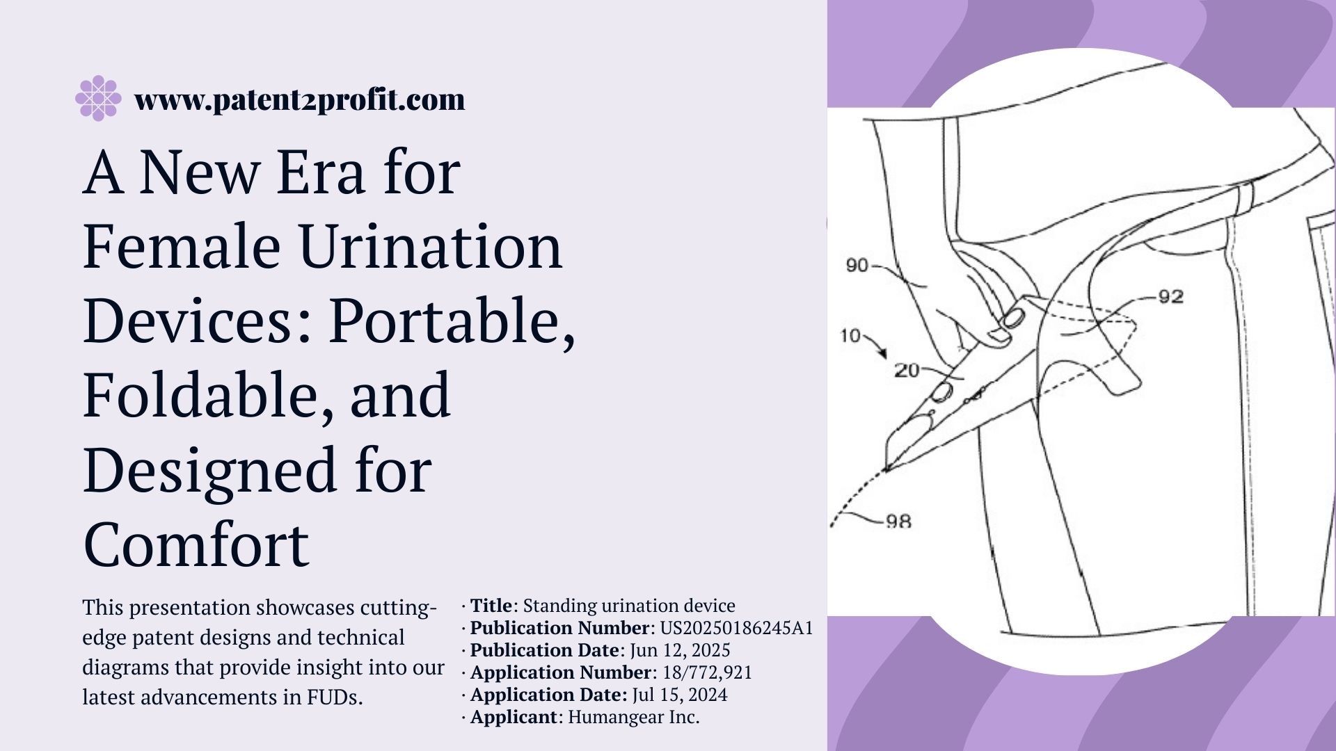 foldable female urination device