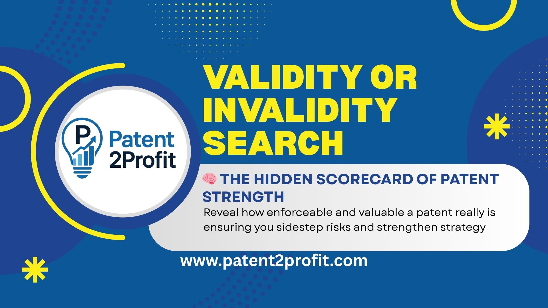 Patent Validity or Invalidity Search 3