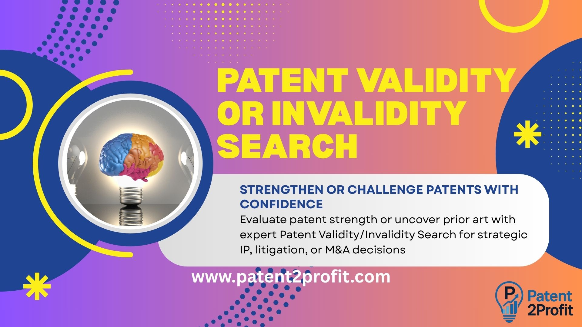 Patent Validity or Invalidity Search